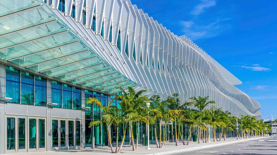 Miami Beach Convention Center in Florida